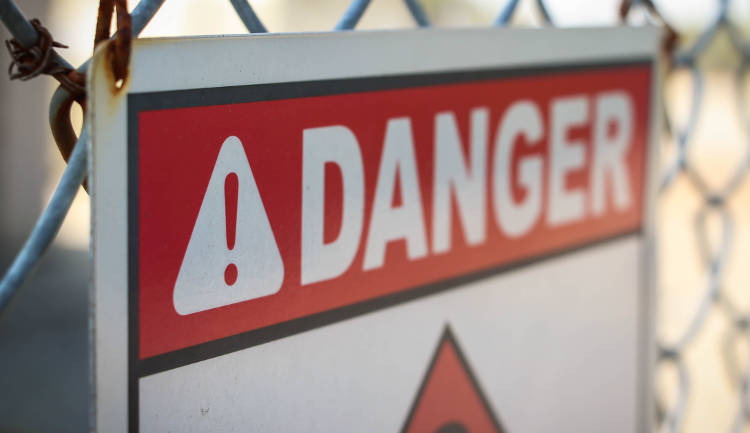 Danger! Photo by Joey Banks on Unsplash